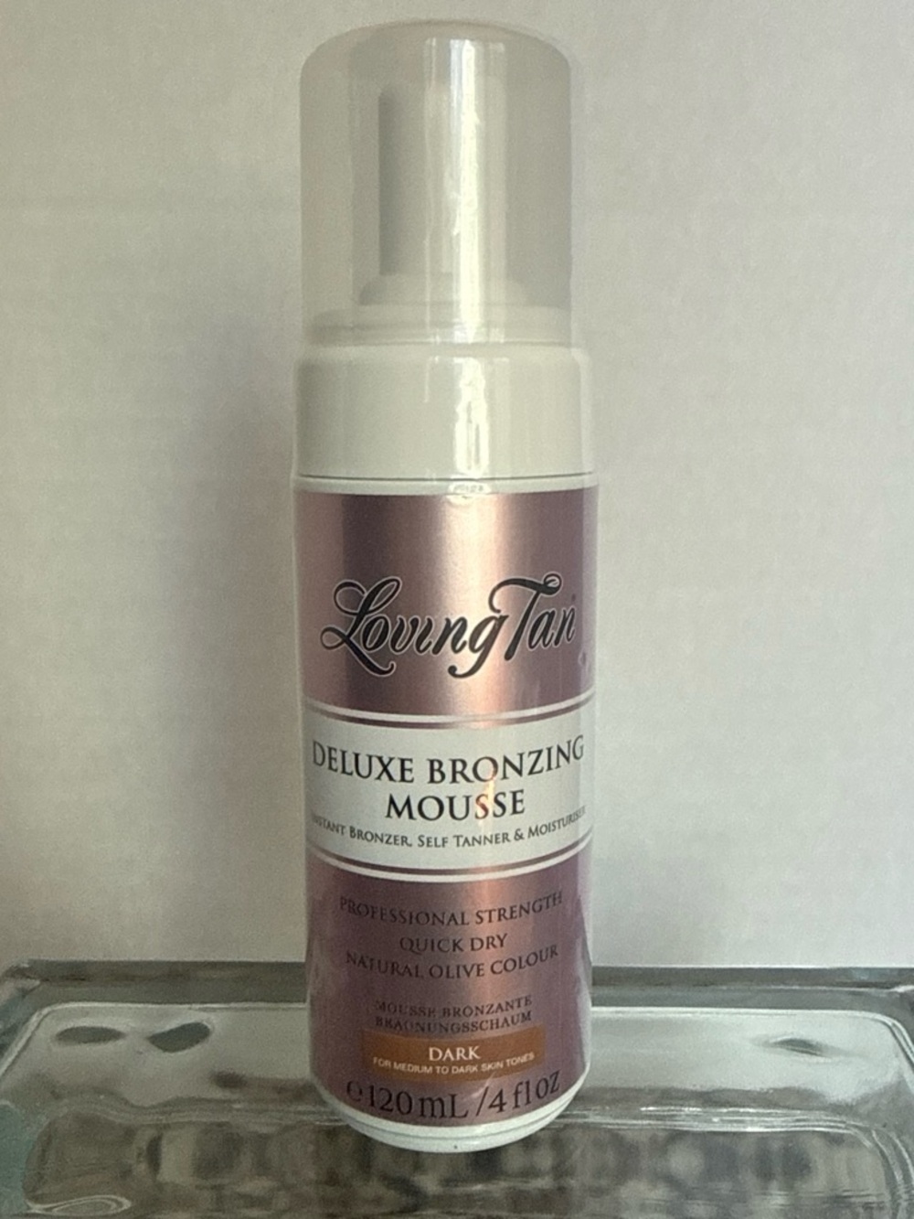 Loving Tan Deluxe Bronzing Mousse - Dark (Pink Bottle)